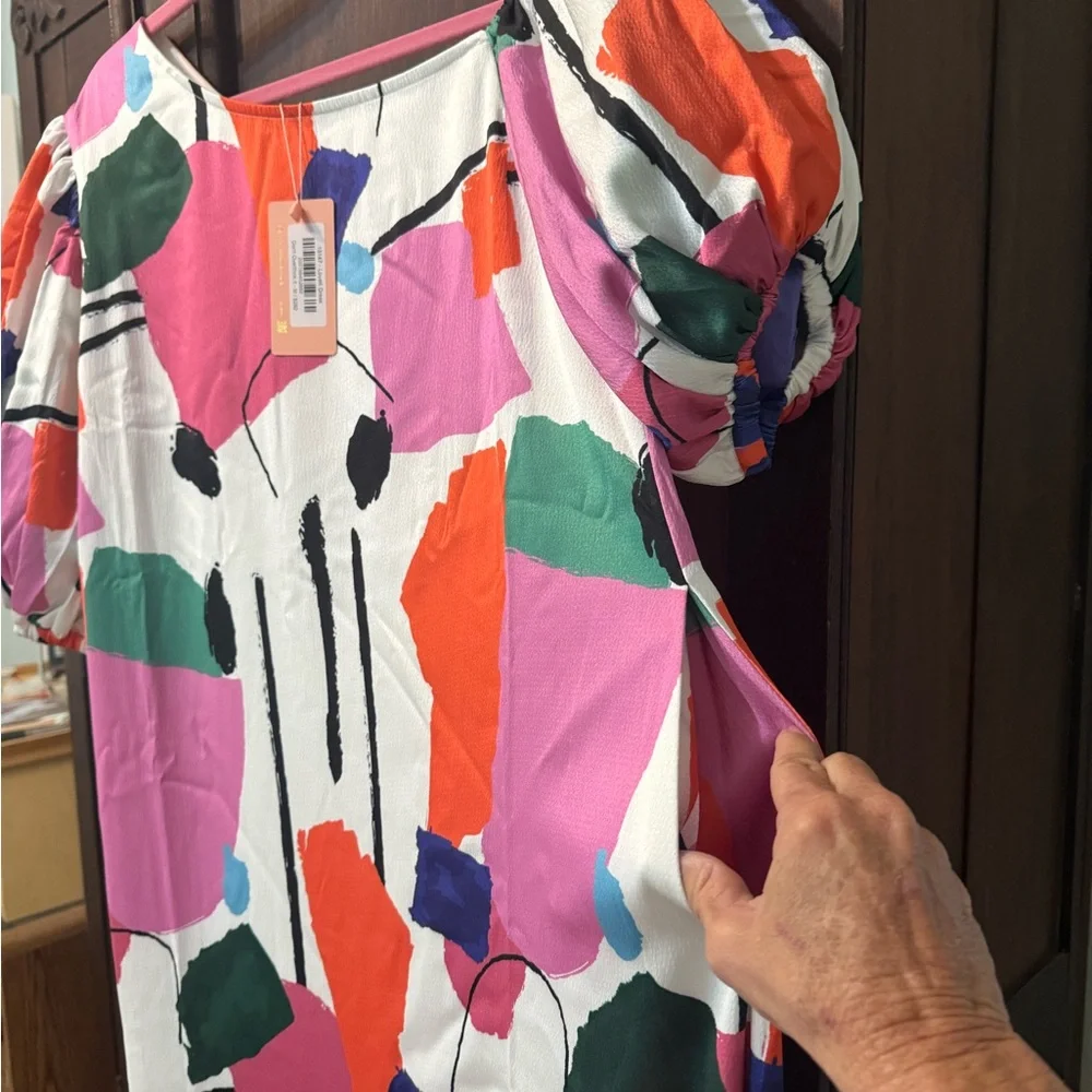 CROSBY by Mollie Burch Vibrant Multicolor Dress - Picture 3 of 9